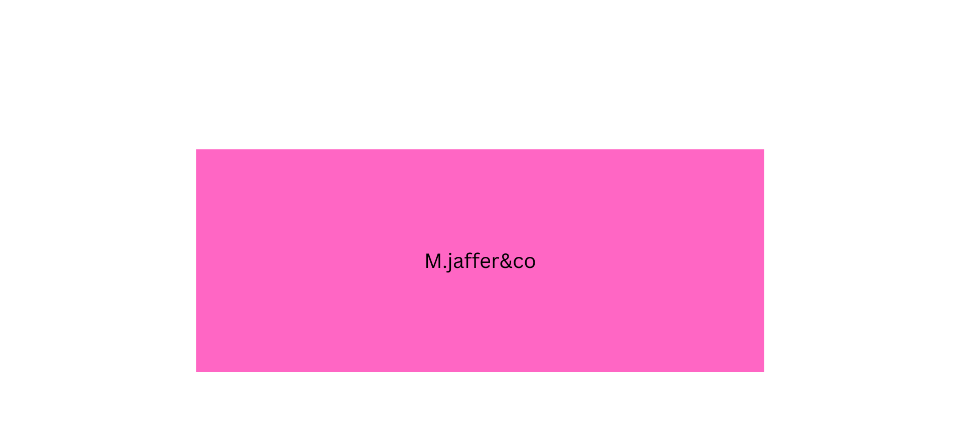 M Jaffer & Co Logo