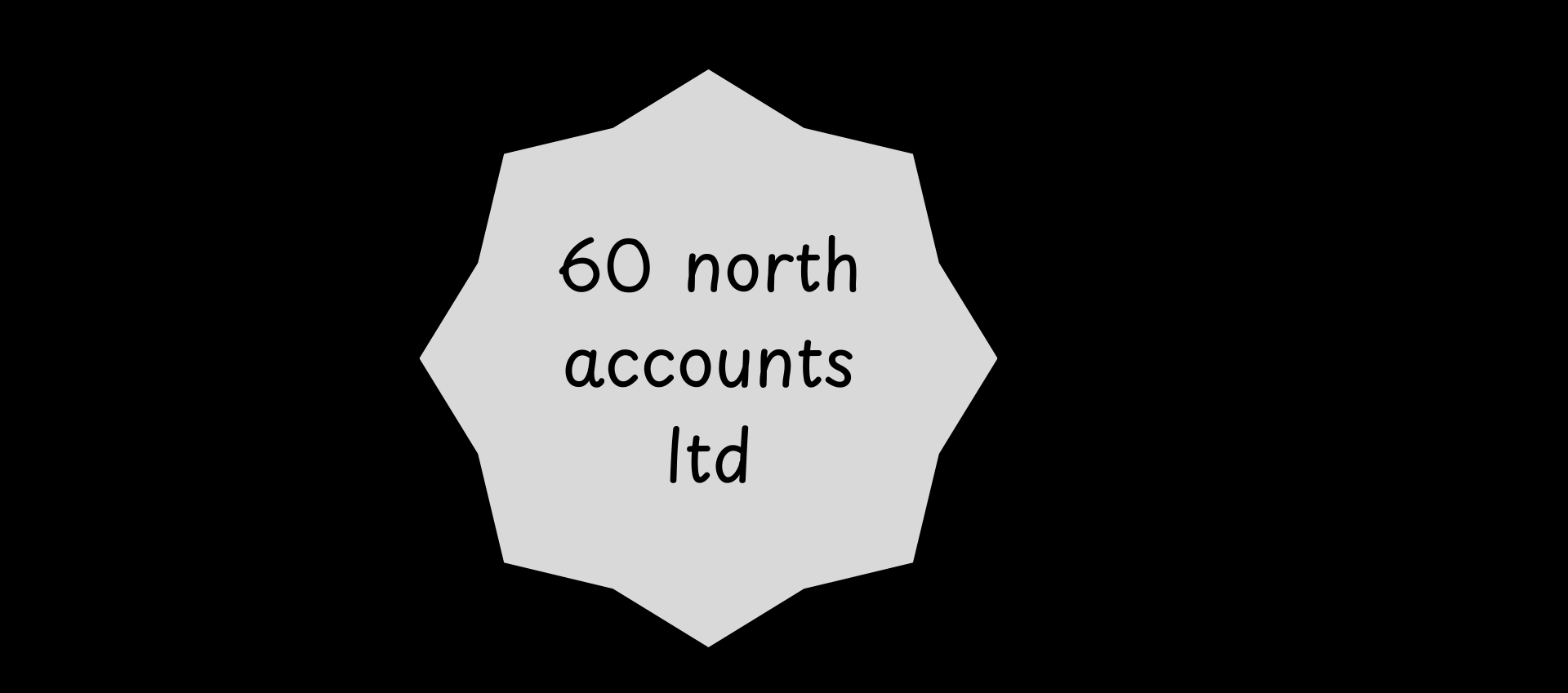 60 NORTH ACCOUNTS Logo