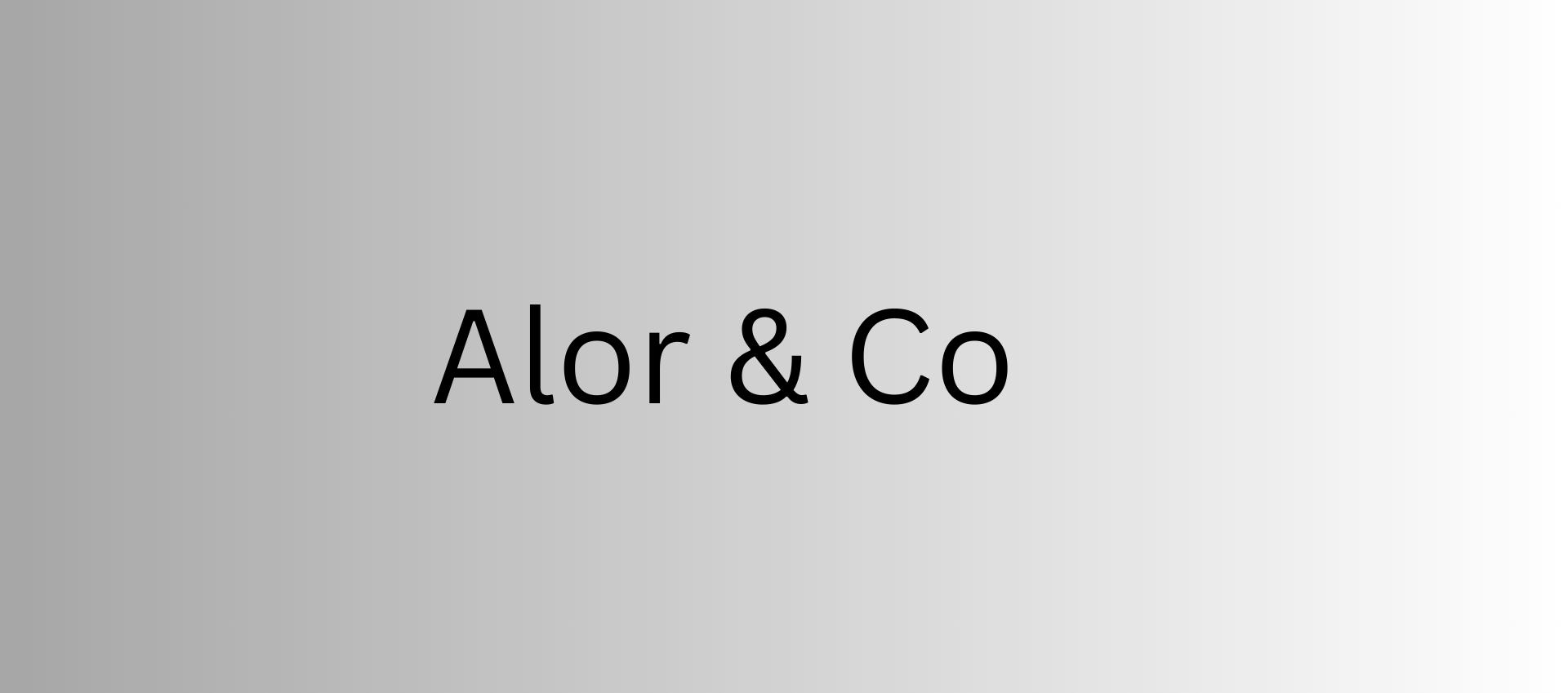 Alor & Co Logo